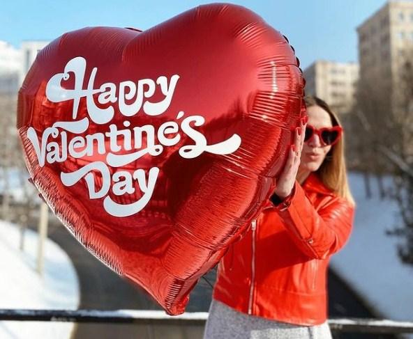 Шары на день влюбленных Днепр