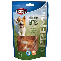Ласощі для собак Trixie (Тріксі) PREMIO Chicken Bites - М'ясні гантелі з куркою (100 гр.)