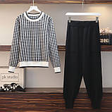 Костюм в'язаний жіночий прогулянковий спортивний, фото 2