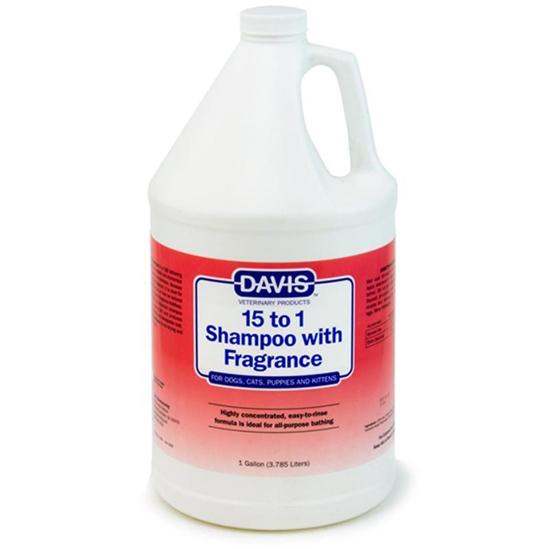 Davis (Девіс) 15 to 1 Shampoo Fresh Fragrance Шампунь-концентрат з ароматом свіжості для собак і котів (3,8 л)