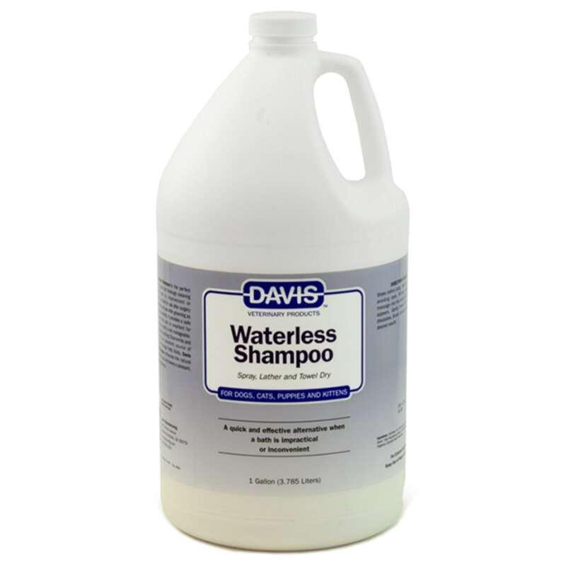 Davis (Девіс) Waterless Shampoo - сухий Шампунь для всіх типів шерсті собак і котів (3,8 л.)