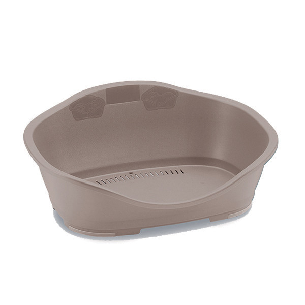Stefanplast (Стефанпласт) Sleeper "Sleeper 1"- Пластиковий лежак для собак і котів, 57*42*25 см (світло-бежевий)