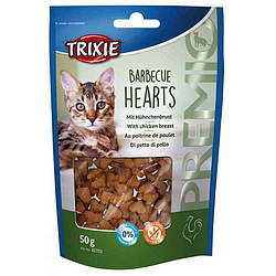 Ласощі для кішок Trixie (Тріксі) PREMIO Barbecue Hearts - з Куркою 50 гр.