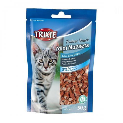 Ласощі для котів Trixie (Тріксі) Trainer Snack Mini Nuggets з тунцем та куркою 50 г