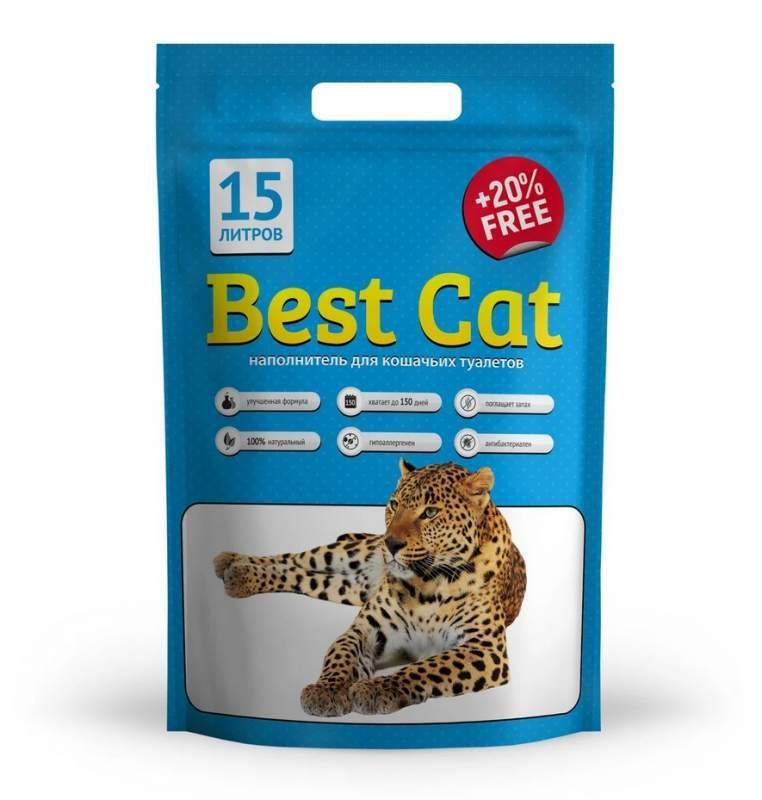 Best Cat (Бест Кет) Blue Mint - Наповнювач силікагелевий для котячого туалету (15 л.)