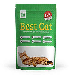 Best Cat (Бест Кет) Green Apple - Наповнювач силікагелевий для котячого туалету (3,6 л.)