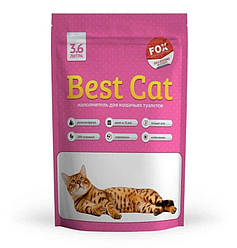 Best Cat (Бест Кет) Pink Flowers - Наповнювач силікагелевий для котячого туалету (3,6 л.)
