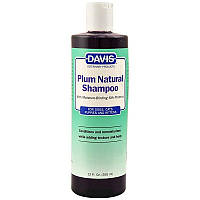Шампунь для собак и котов Davis (Дэвис) Plum Natural Shampoo с протеинами шелка и натуральной сливой 355 мл