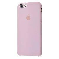 Чехол Silicone case для IPhone 5/5s (01) Pink Sand пудра