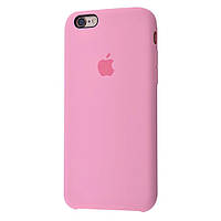 Чехол Silicone case для IPhone 5/5s (06) Light Pink розовый