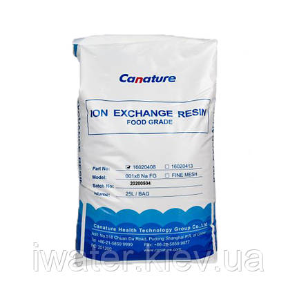Іонообмінна смола Canature Resin (25 л/мішок), фото 2