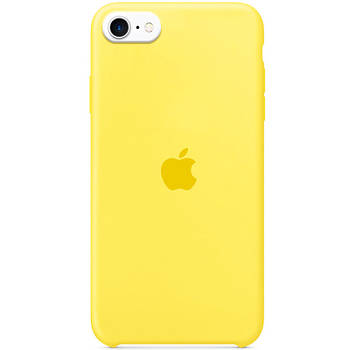 Чохол Silicone case SE 2020 Yellow жовтий