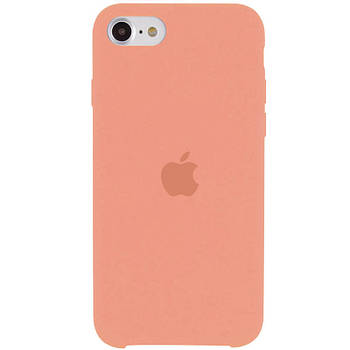 Чохол Silicone case SE 2020 Peach жовтогарячий