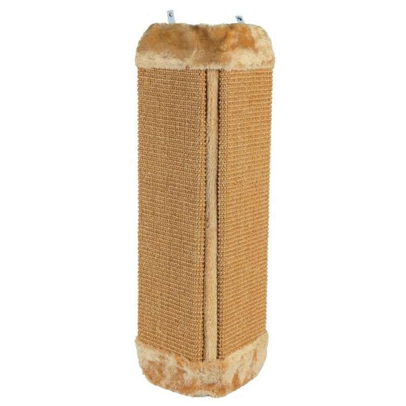 Дряпка кутова для котів Trixie (Тріксі) велика 32х60 см (коричневий)