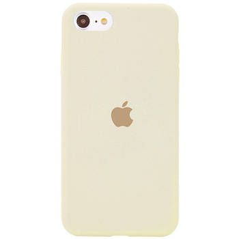 Чохол Silicone case SE 2020 Antique white бежевий