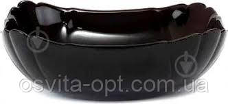 Lum.Lotusia.Black Салатник квадратний 15 см 7065