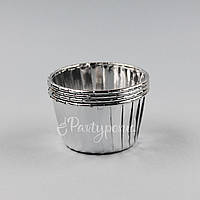 Капсула фольгована срібна з посиленим бортом