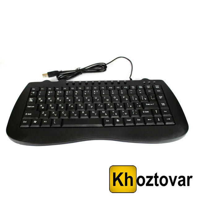 Дротова клавіатура KeyBoard Mini KB-980, фото 1
