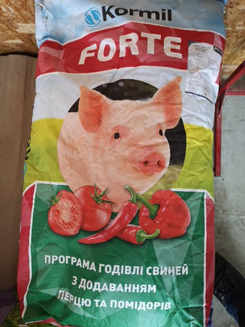 KORMIL FORTE COMPLEX Для свиней на всі періоди годівлі 25/15/10/17,5/7,5%, фото 1
