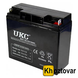 Аккумулятор Battery UKC 12V 18A