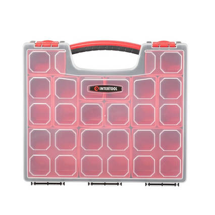 Органайзер 12", 13 лотків, 31.5х27х6 cm. INTERTOOL BX-4031, фото 1