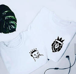 Парні футболки " Lion and Lioness"