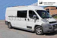 Пороги боковые труба с листом Fiat Ducato (94-06) D42 Короткая база