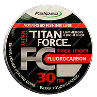 Флюорокарбон 0.18 мм 30 м 2.7 кг Titan Force FC Leader Kalipso