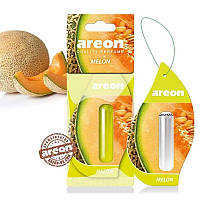 Ароматизатор Areon (Освежитель воздуха в машину) "Mon Liquid" - жидкий (гель) листик 5мл_Melon
