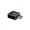 Перехідник із телефона на флешку з Type-C на USB OTG адаптер Baseus Female Black Оригінал, фото 3