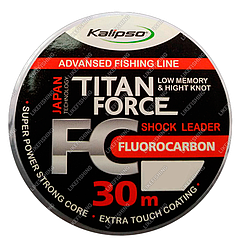 Флюорокарбон 0.30 мм 30 м 7.2 кг Titan Force FC Leader Kalipso