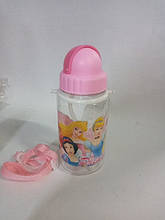 Пляшка для води дитяча Принцеси 380 мл