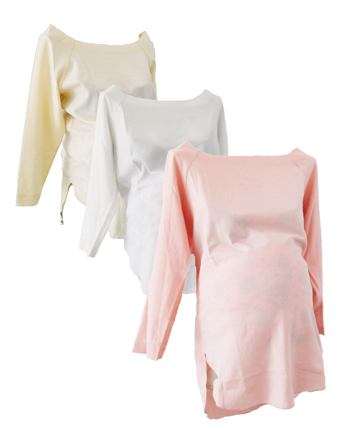 Однотонна блуза жіноча (для вагітних), шифонова блузка (сорочка) для майбутніх мам