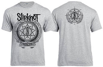 Футболка SLIPKNOT Blurry меланжева, фото 2