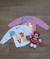 Гарний турецький в'язаний светр на дівчинку, Светр дитячий із паєтками для дівчаток,Дитячий одяг із Туреччини