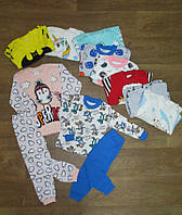 Трикотажная пижама детская турецкая, домашний комплект для мальчика / девочки хлопок
