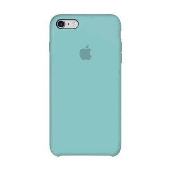 Чохол Silicone case для IPhone 6 Plus/6s Plus Sea Blue бірюза