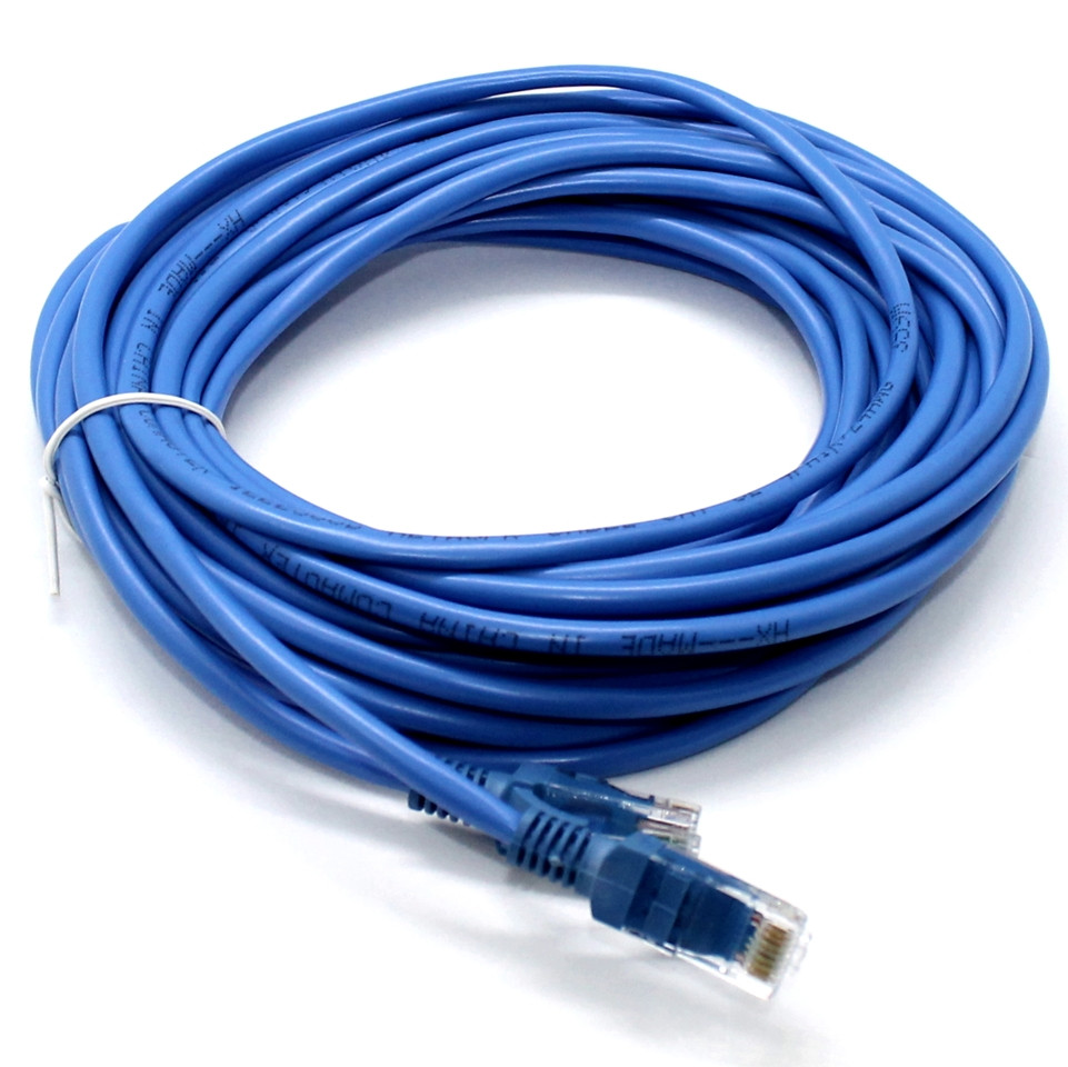 Патч-корд LAN 10м CAT 5 UTP Сетевой кабель для интернета и роутера - фото 8 - id-p1347713601