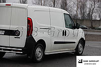 Пороги боковые труба с листом Fiat Ducato (07+) короткая база D60