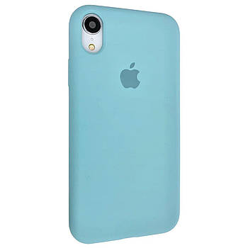 Чохол Silicone case для IPhone Xr Sea Blue бірюза
