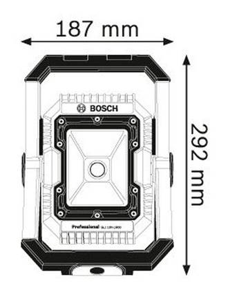Акумуляторний ліхтар Bosch GLI 18V-1900 (0601446400), фото 3