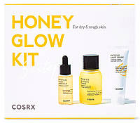 Набор миниатюр косметики с прополисом COSRX Honey Glow Kit (3 step) 30 мл, 10 мл, 15 мл