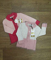 Дитячий светр — кофта в'язана Туреччина, кофточка на дівчинку на ґудзиках