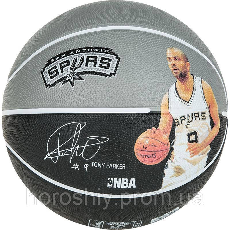 М'яч баскетбольний розмір 7 Spalding NBA Player Tony Parker