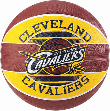 М'яч баскетбольний розмір 7 Spalding NBA Team Cleveland Cavs