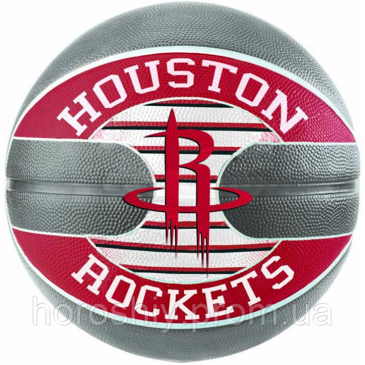 М'яч баскетбольний розмір 7 Spalding NBA Team Houston Rockets