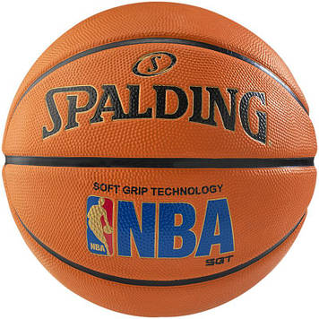 М'яч баскетбольний розмір 7 Помаранчевий Spalding NBA Logoman SGT