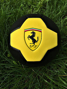 Футбольний м'яч розмір 5 Ferrari Жовто-чорний