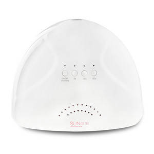 Лампа для манікюру SUNOne 48W White (червоний напис)