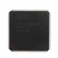Мікроконтролер LPC2478FBD208, 16/32 Біт ARM7TDMI-S, 72МГц, 512КБ Flash, Ethernet, CAN, LCD, USB